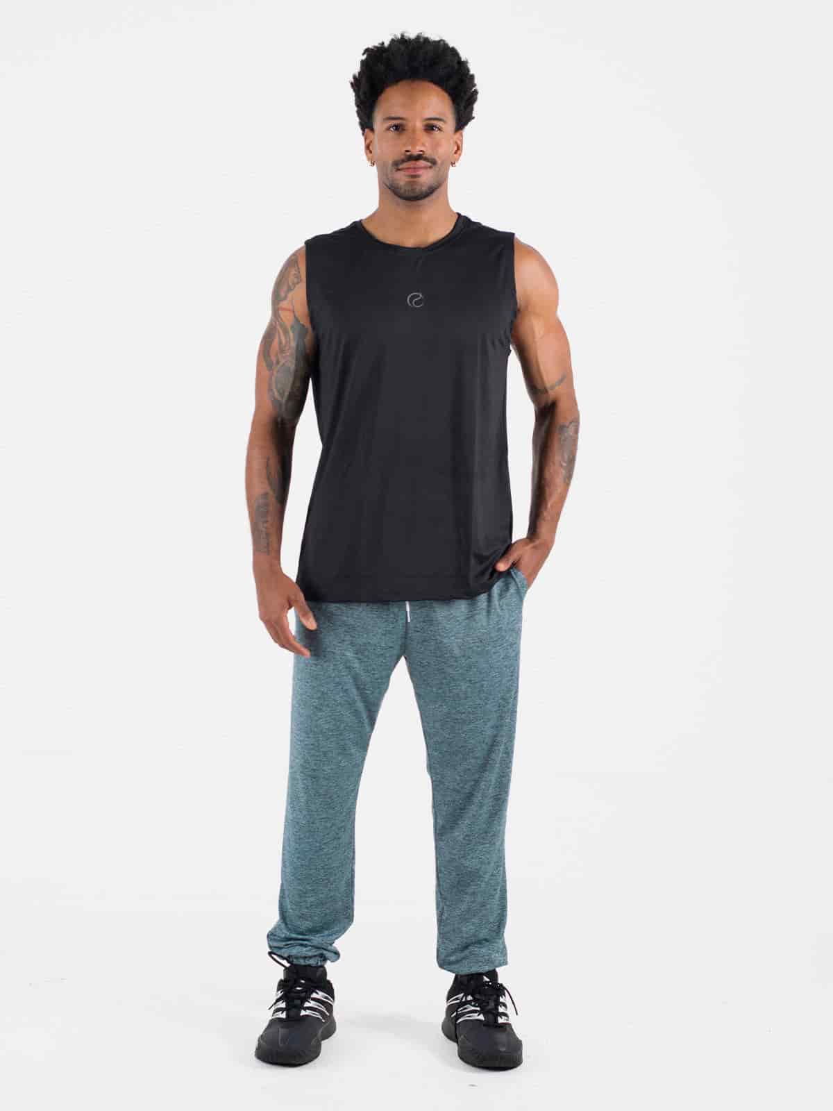 Jogger samba sport azul claro jasped - miniatura 2