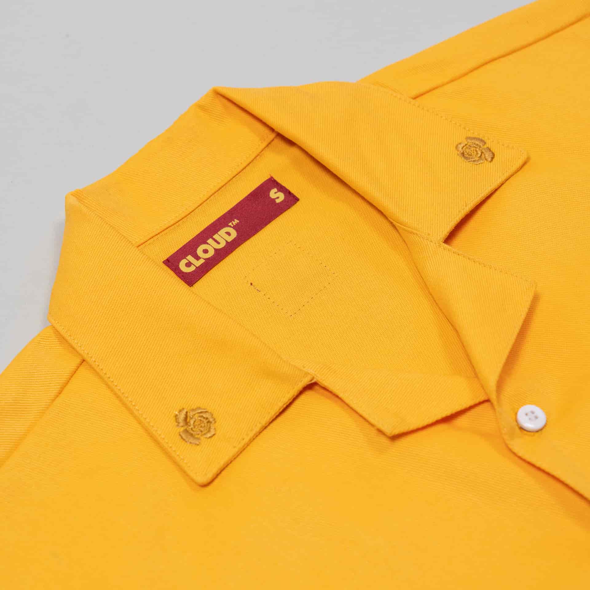 Camisa de botones nube amarilla - miniatura 5