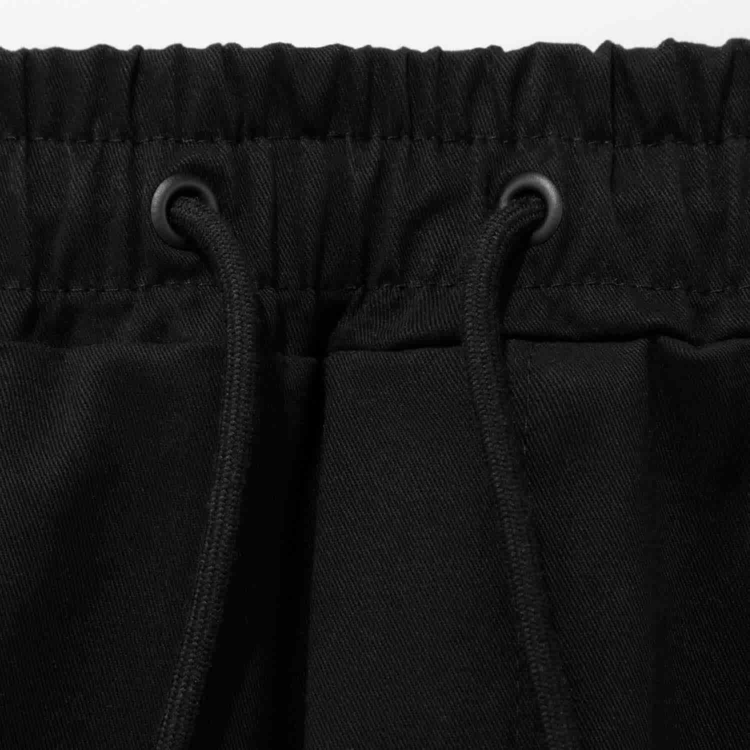 Classic Drill Jogger - Black - miniatura 4