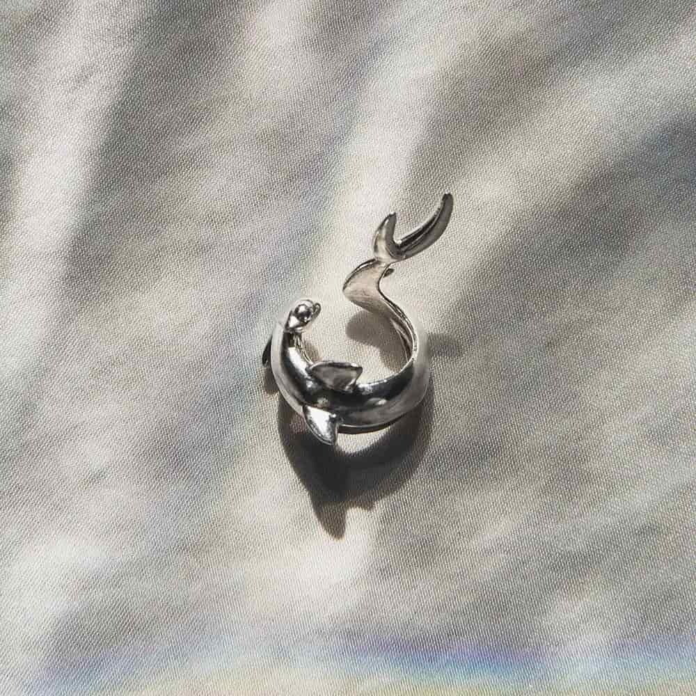Earcuff Tiburón martillo - miniatura 5