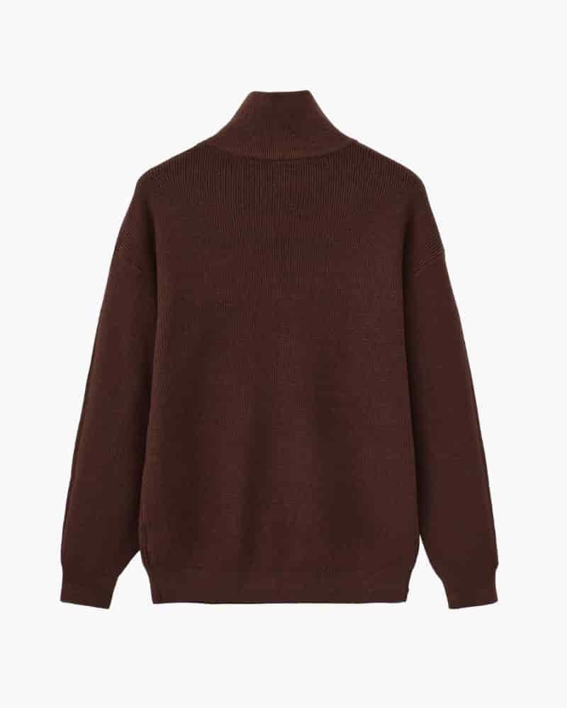 Refined Half-Zip Knit Pullover - miniatura 15