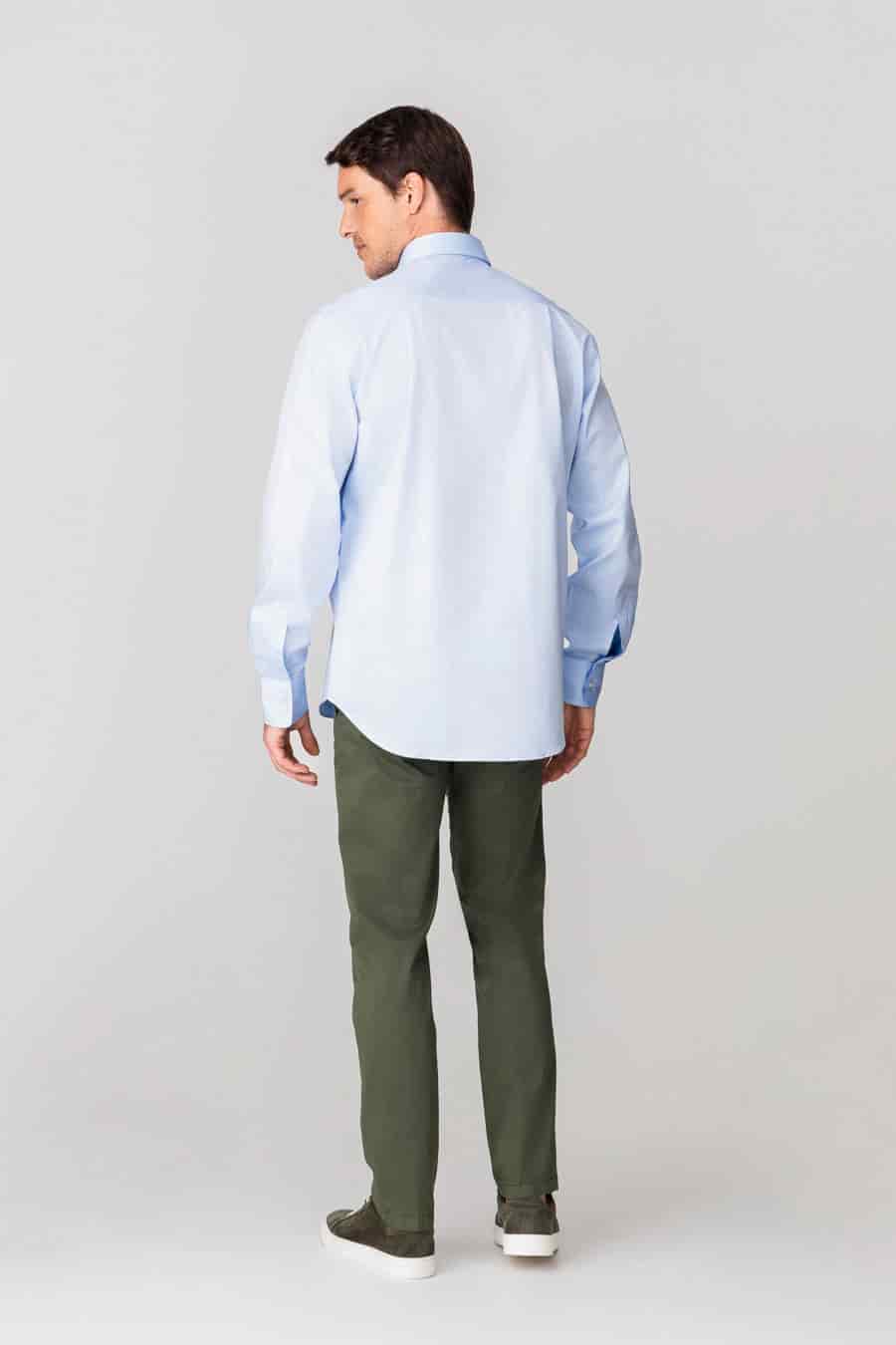 Men's cotton pants green new siena - miniatura 2
