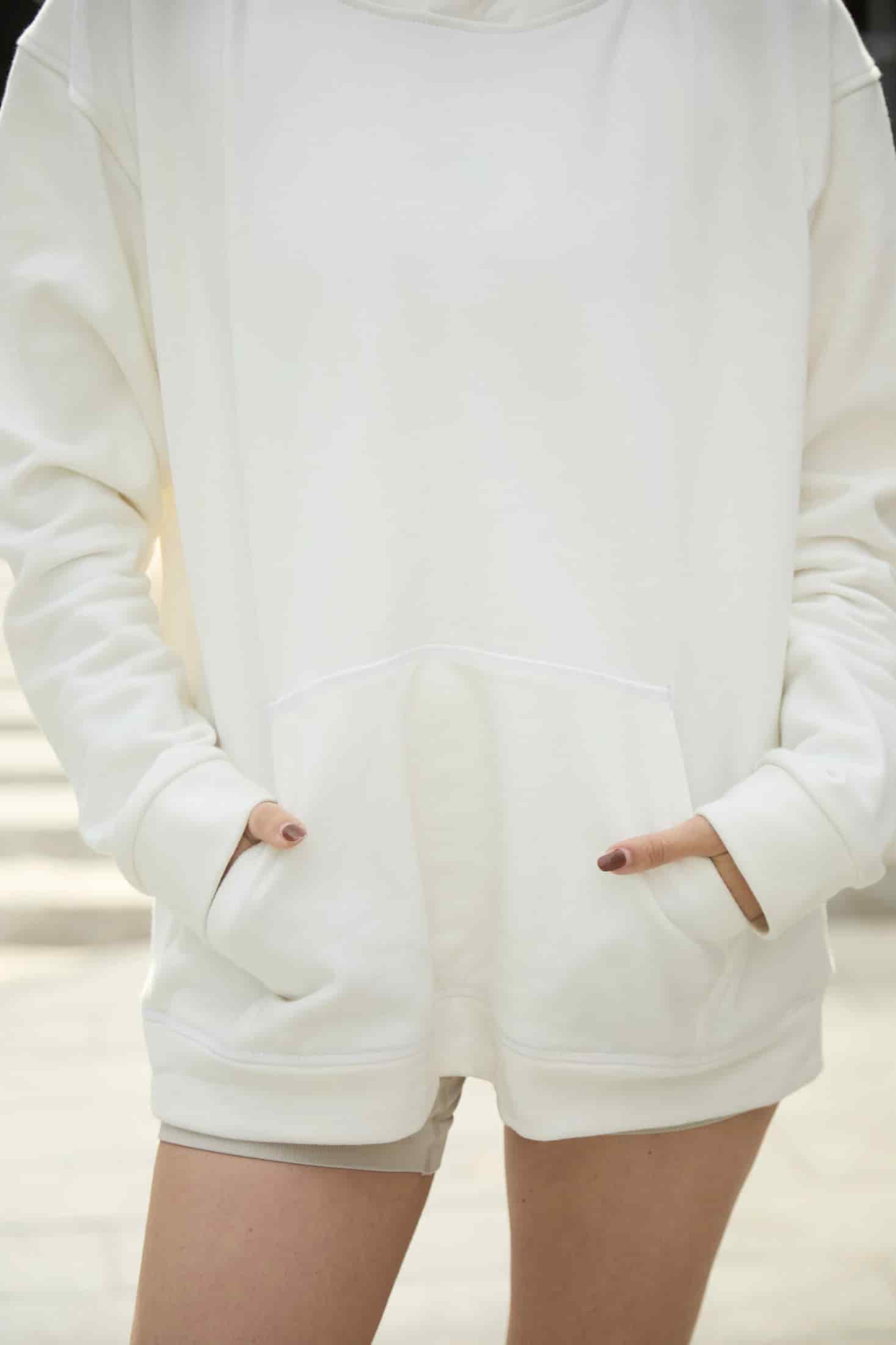 HOODIE CREMA - UNISEX - miniatura 5