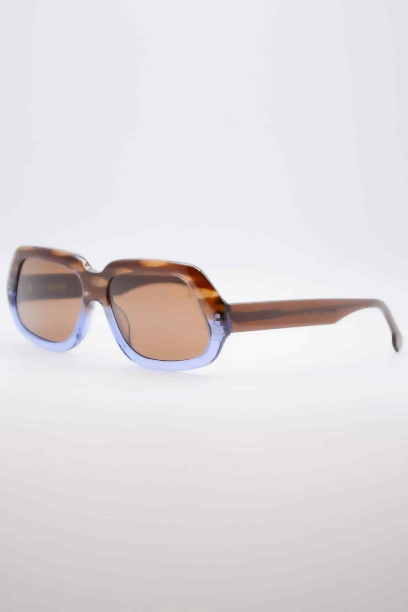 gafas de sol seventy5 carey rayas azul - miniatura 2
