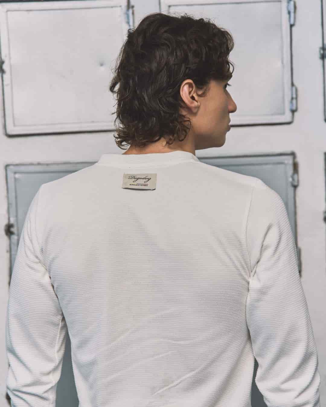 Lane Henley Blanco - miniatura 3