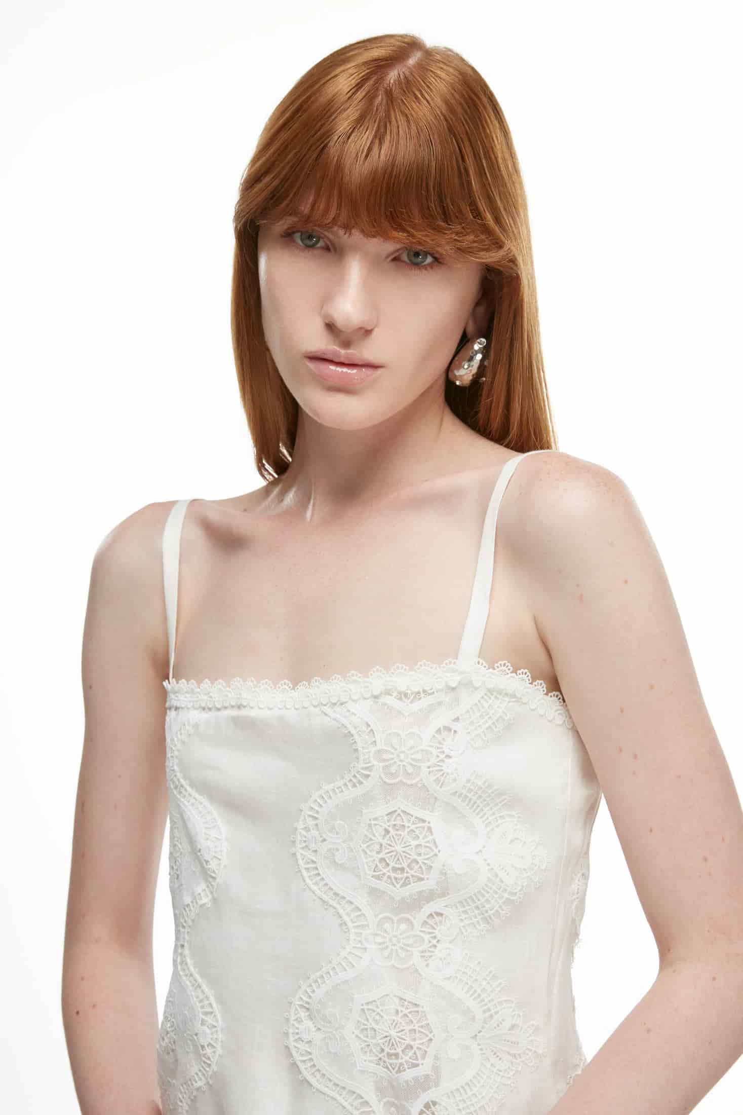 ROCIO MINI DRESS WHITE - miniatura 4