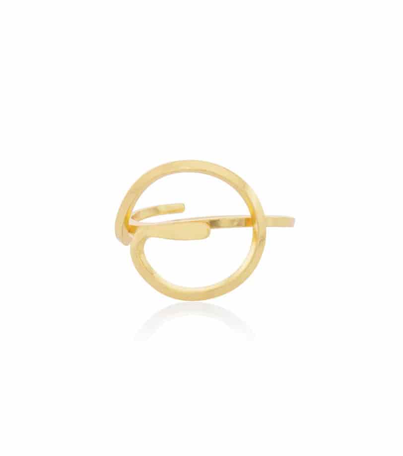 Anillo Destello Dorado - miniatura 1