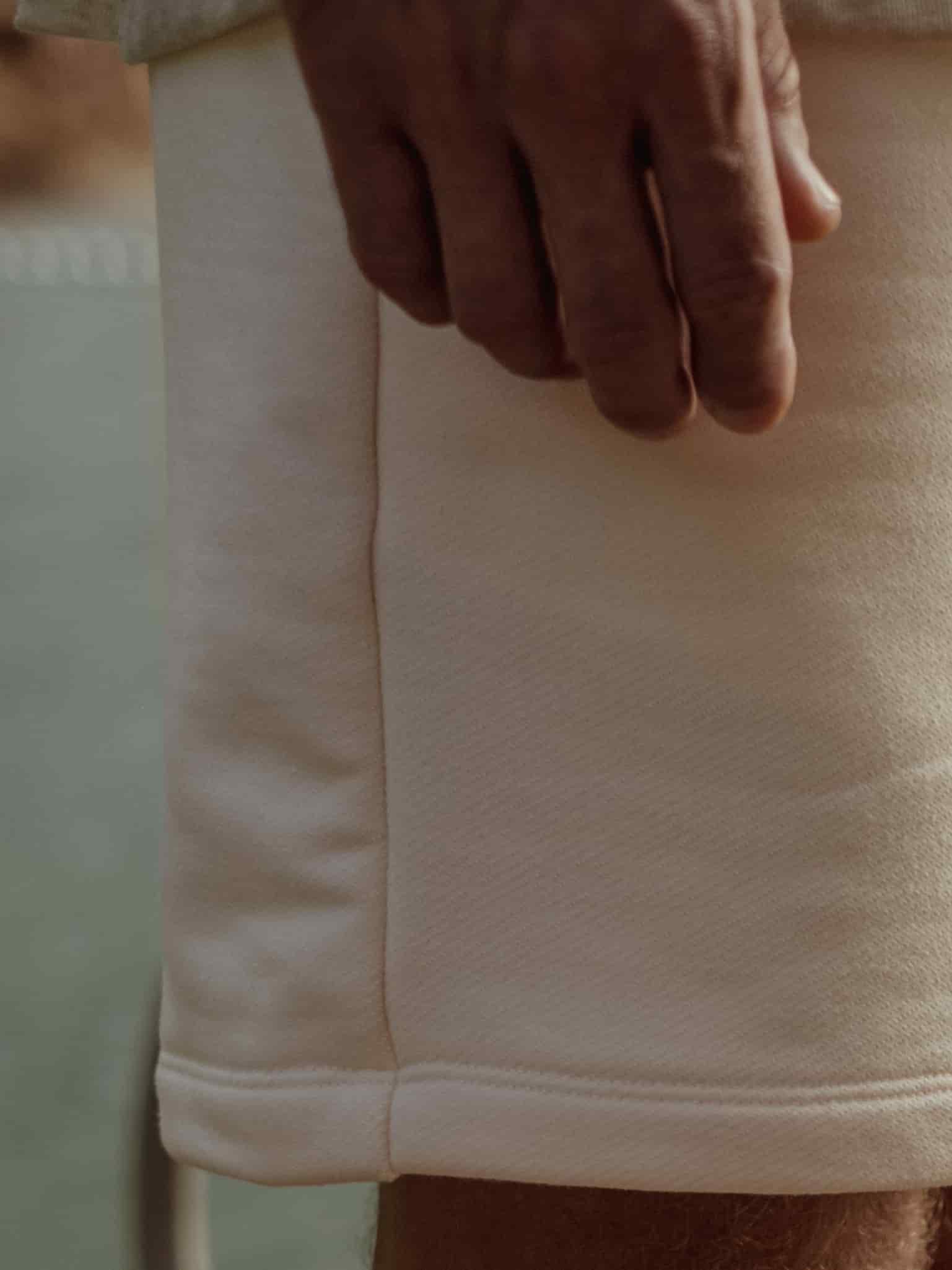 MEN COTTON MINIMAL SHORT - SEA SALT - miniatura 10