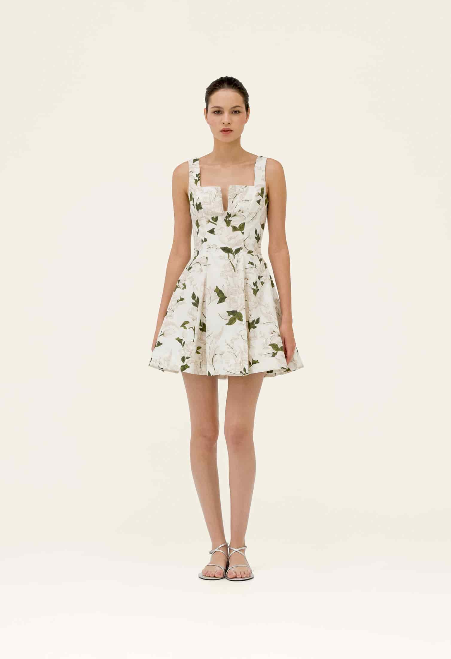 Agua Gardenia Mini Dress - miniatura 1