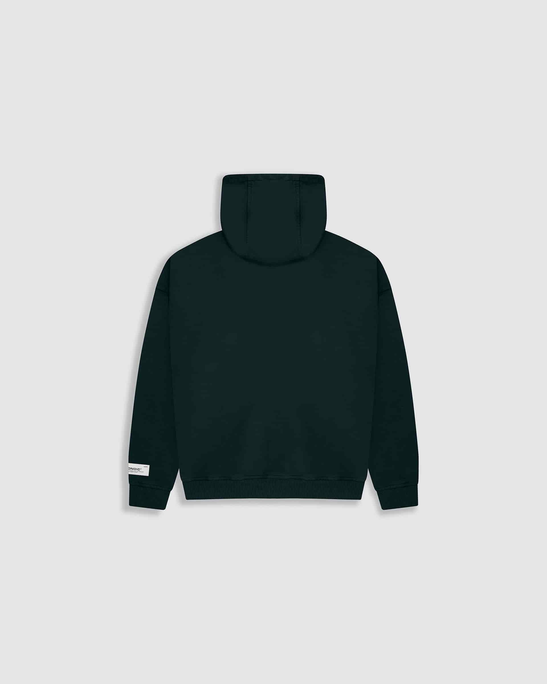 Zip Hoodie Oversized Básico V4 - Forest Green - miniatura 6