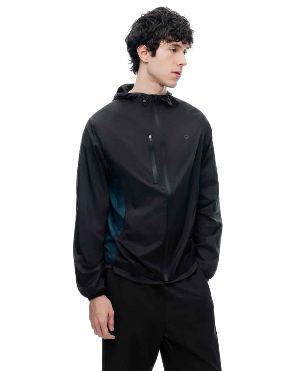 Chaqueta regular liviana negro hombre - miniatura 4