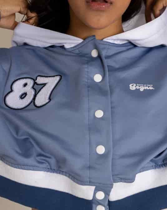 Chaqueta CropTop Angel Azul - miniatura 2