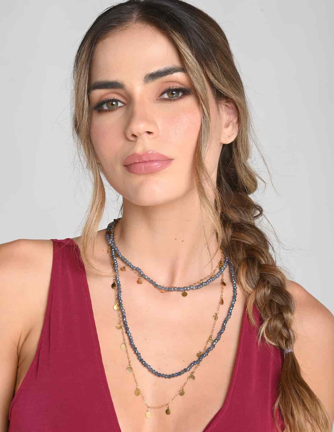 Collar Suri Oil Blue - miniatura 2