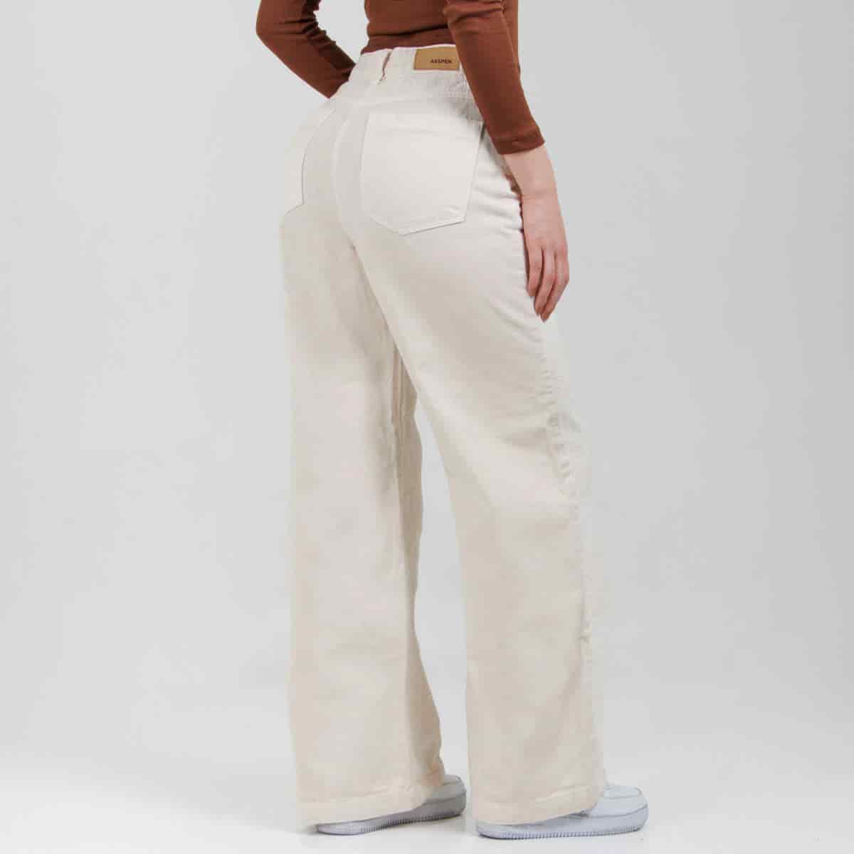Jean Wide Leg Marfil Ax-3070 Rigido - miniatura 4