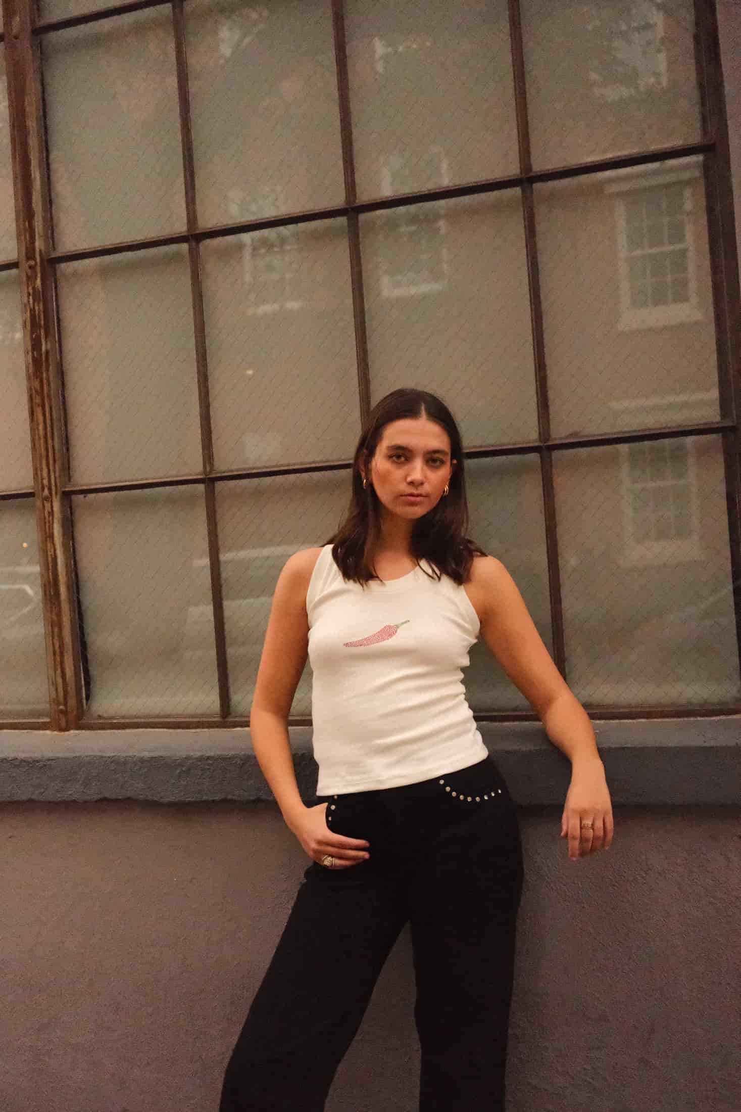 White Chilli Tank Top - miniatura 3