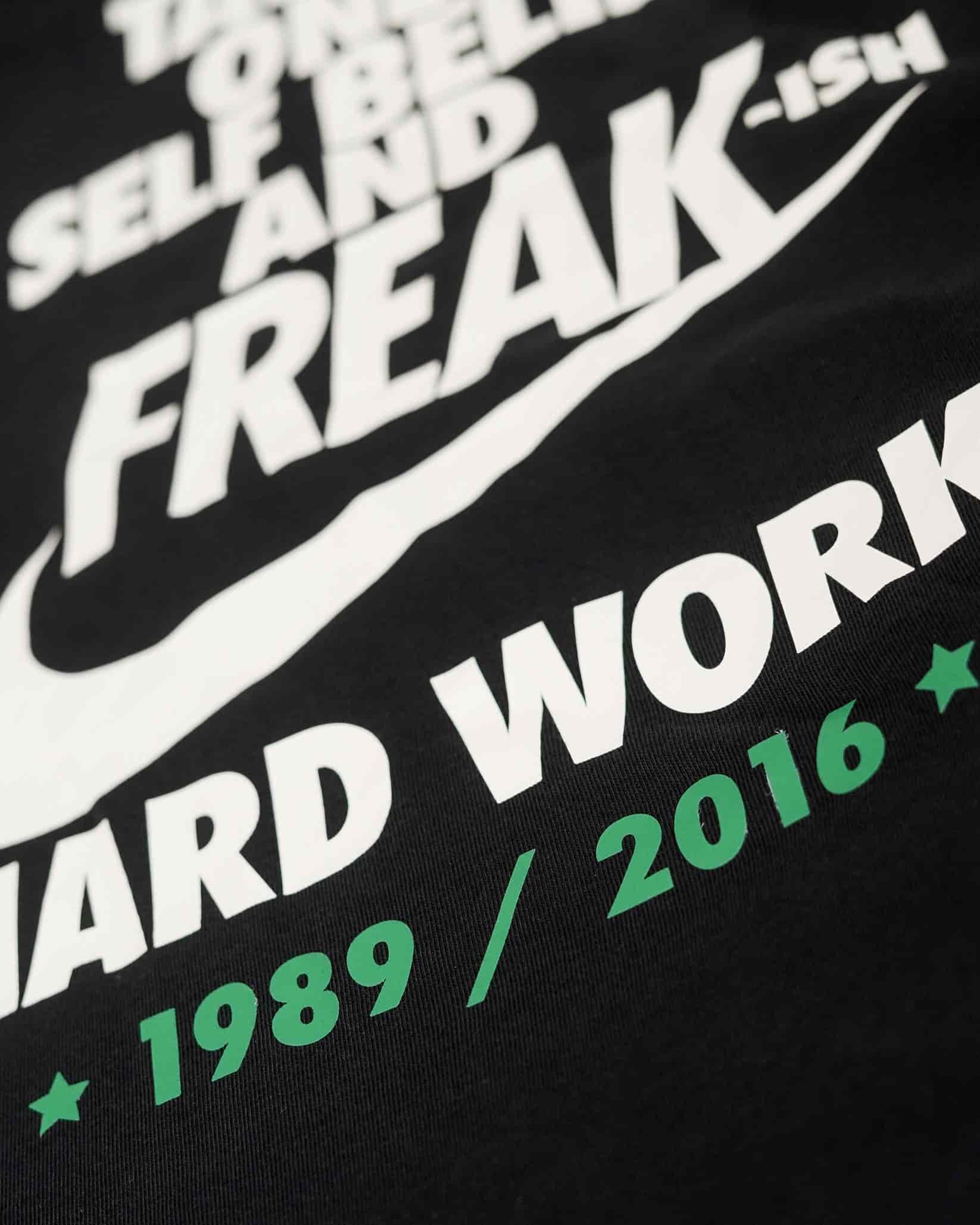 CAMISETA NEGRA HOMBRE HARD WORK NIKE - miniatura 4