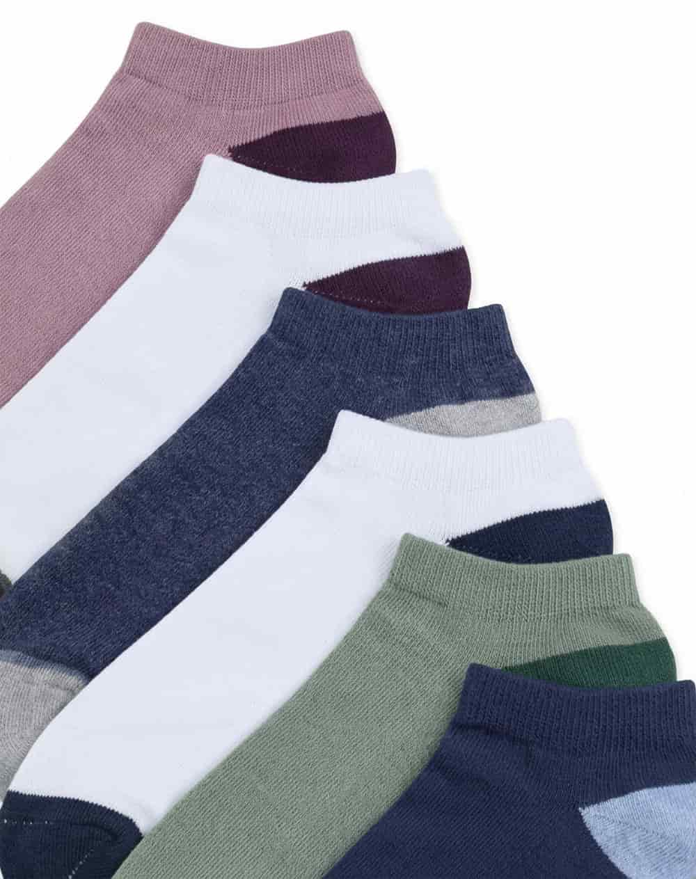 6 pares de medias tobilleras surtido hombre - miniatura 2