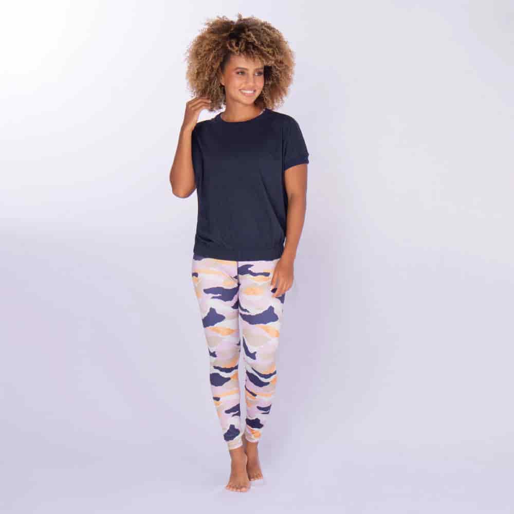 Legging Deportivo Efecto Camuflado. - miniatura 1