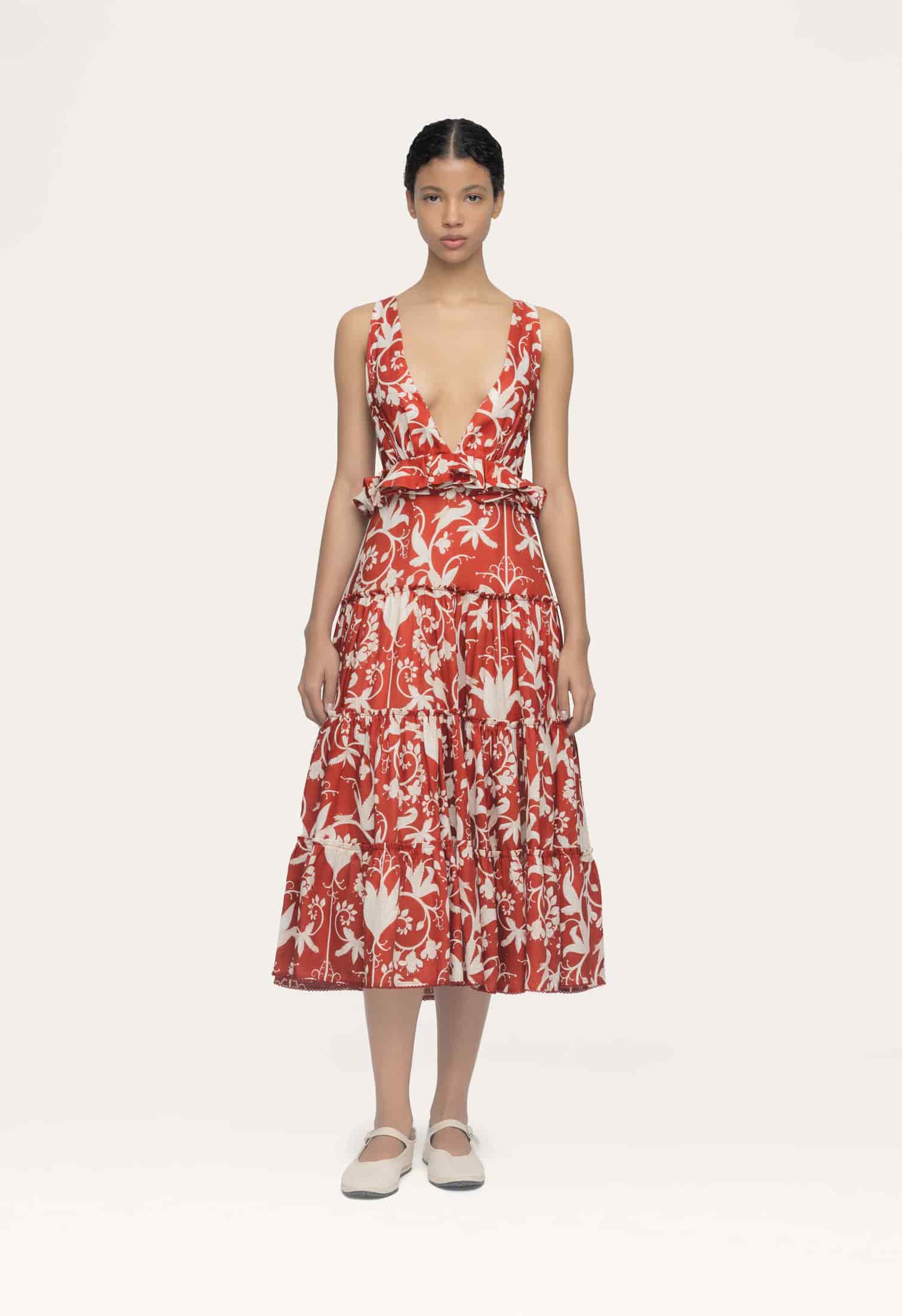 Lago Maiz Midi Dress - miniatura 1
