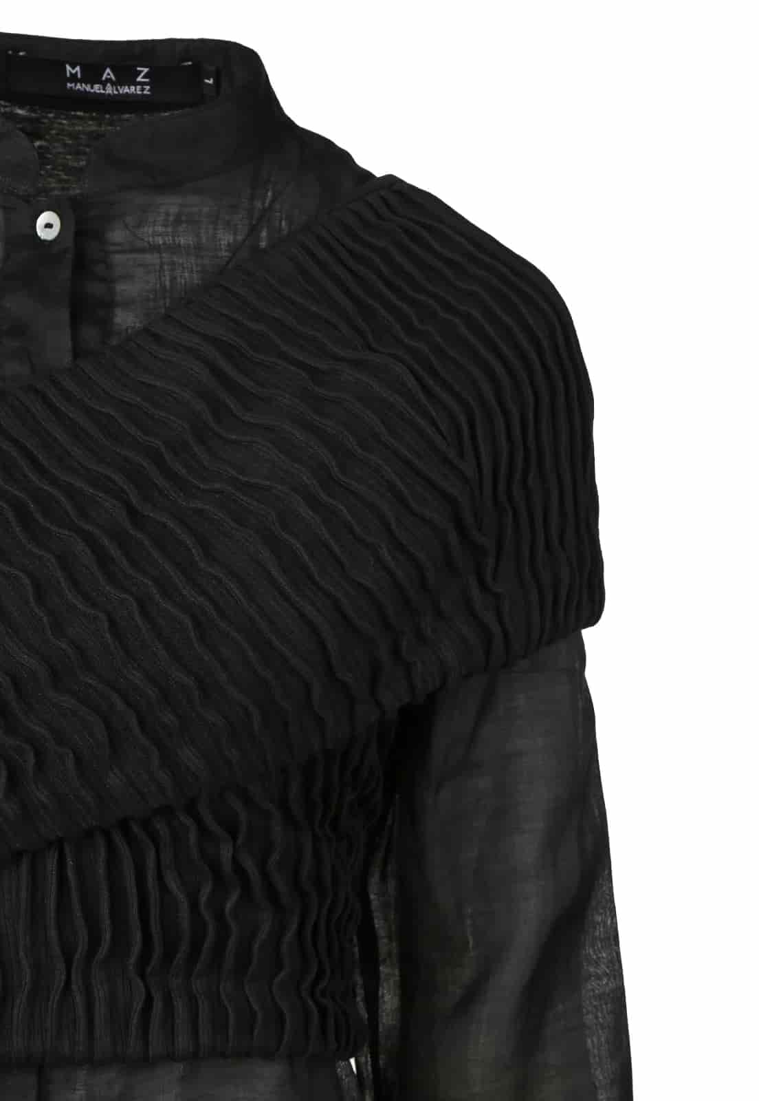 FURROWS SHIRT DRESS TOP - miniatura 7