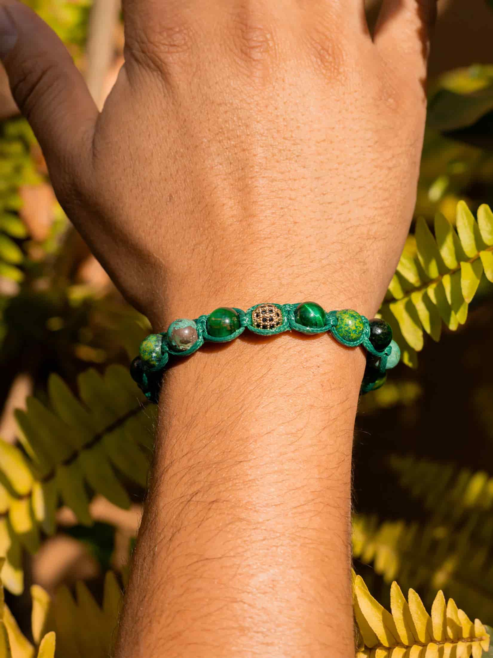 Brazalete Amazonia Macramé 8mm - miniatura 6