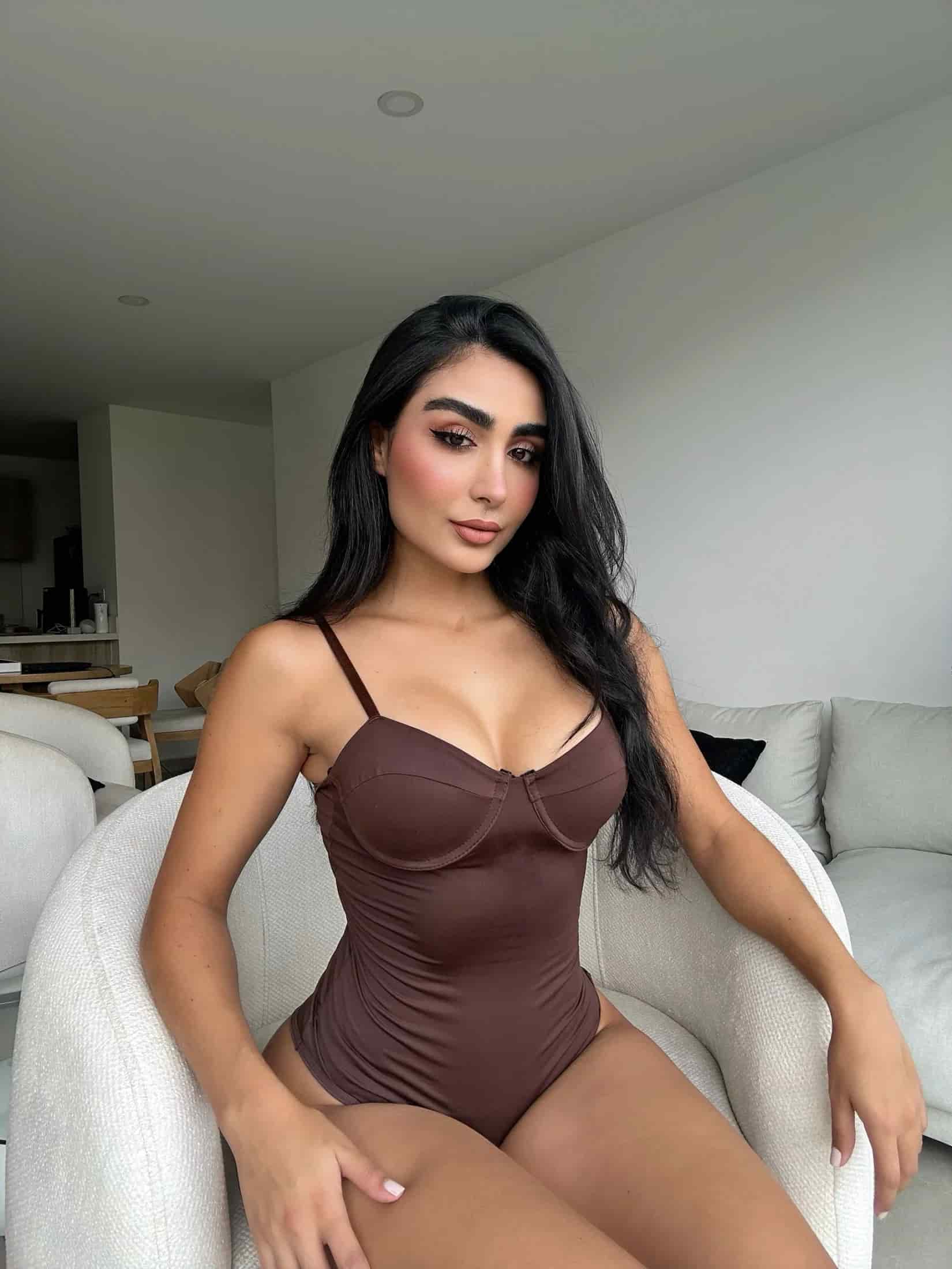 Body en Lycra Amaretto - Chocolate - miniatura 2