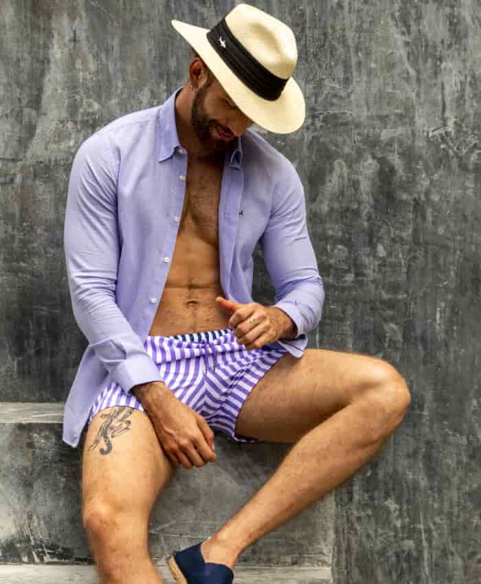 CAMISA LILA - miniatura 3