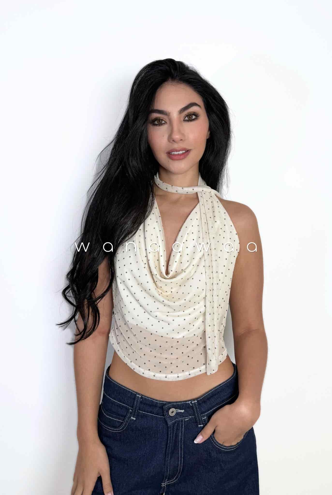 BLUSA MOKA POLKA DOTS - miniatura 1