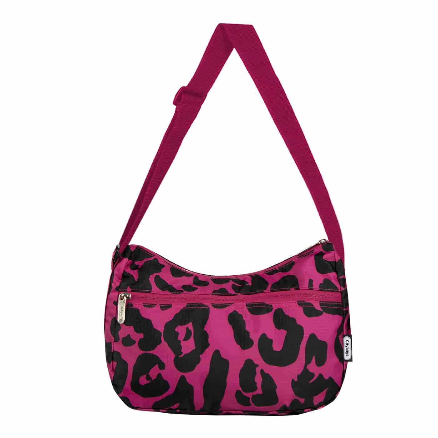 Bolso City Manos libres ULTRA Plegable Estampado Viva Magenta - miniatura 1