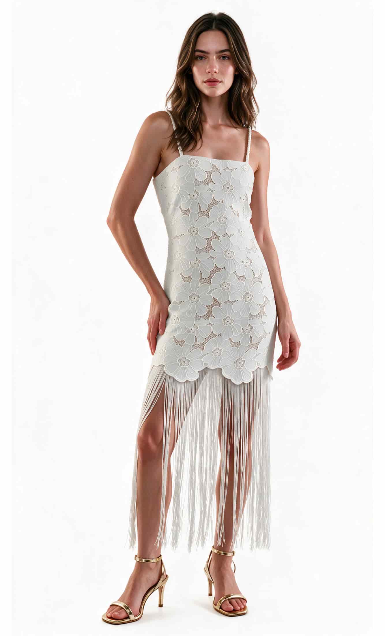 Vestido midi Claudette Swan - miniatura 3