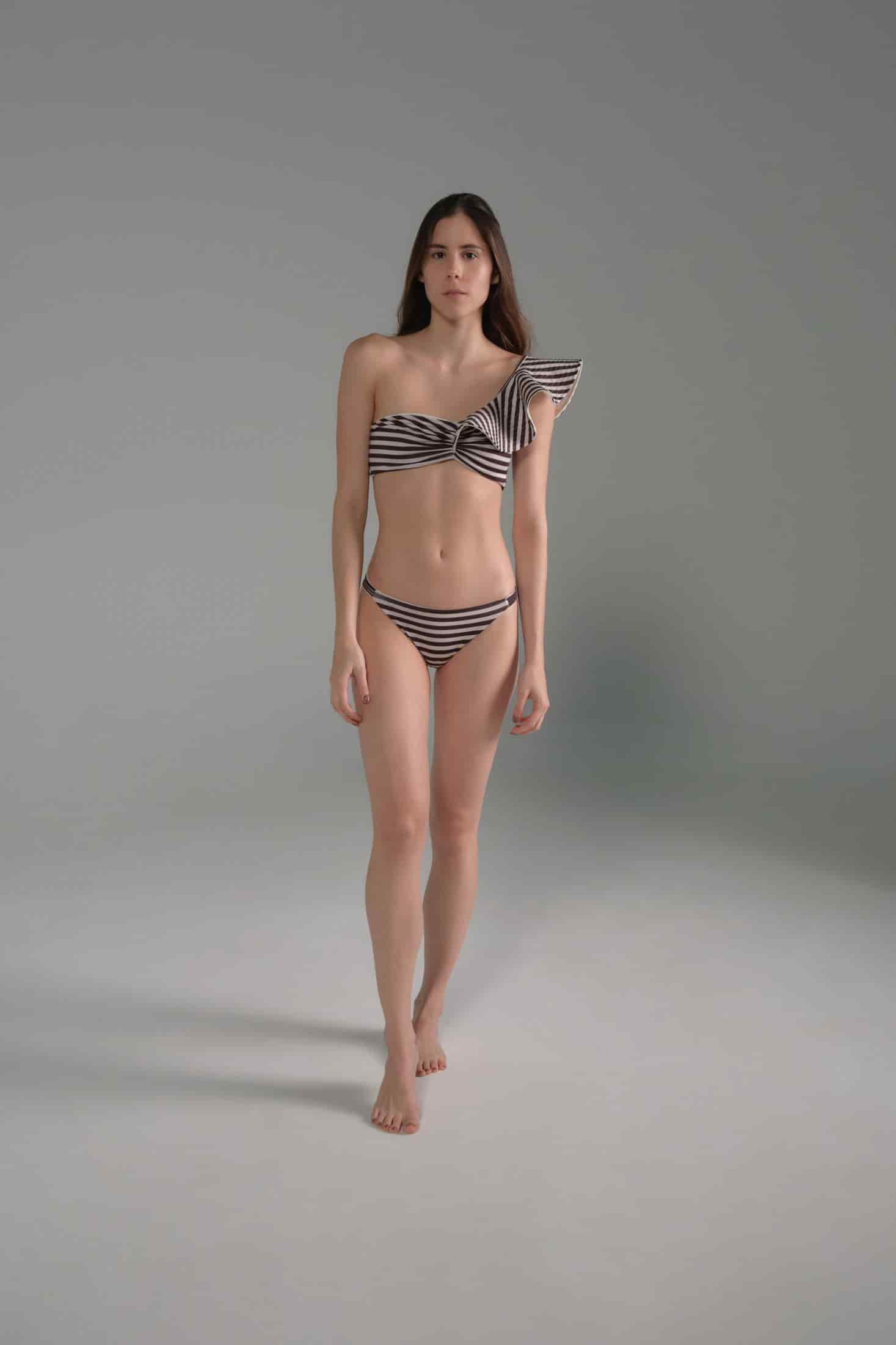 Potosi Bottom / Black & White Stripes - miniatura 2
