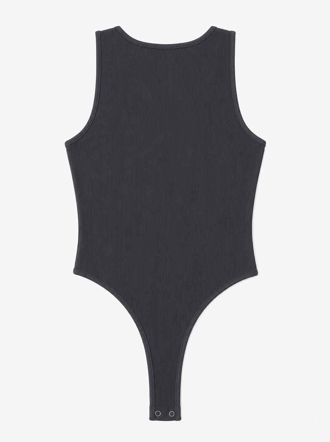 HALF BUTTON BODY - DARK GRAY - miniatura 3