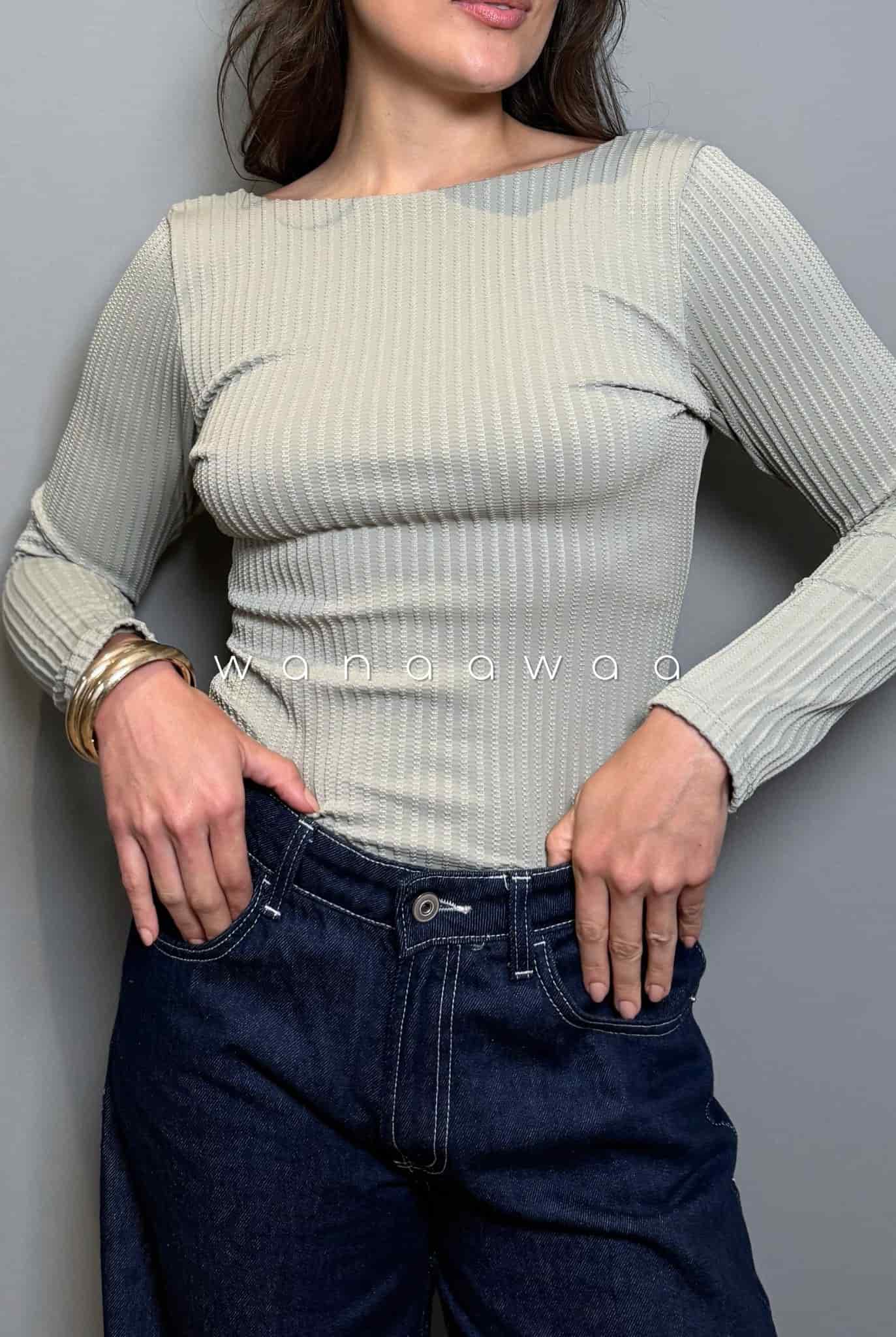 BLUSA LONDRES CON CANALES - miniatura 3