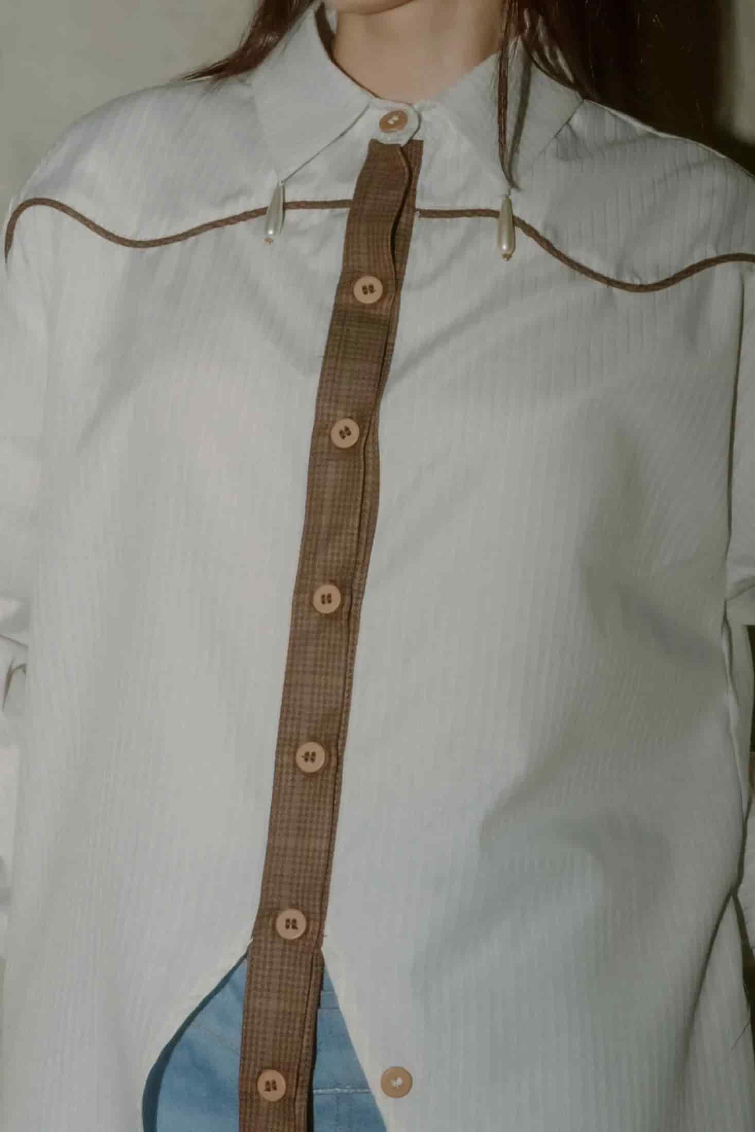 PERLA BUTTON SHIRT - miniatura 5