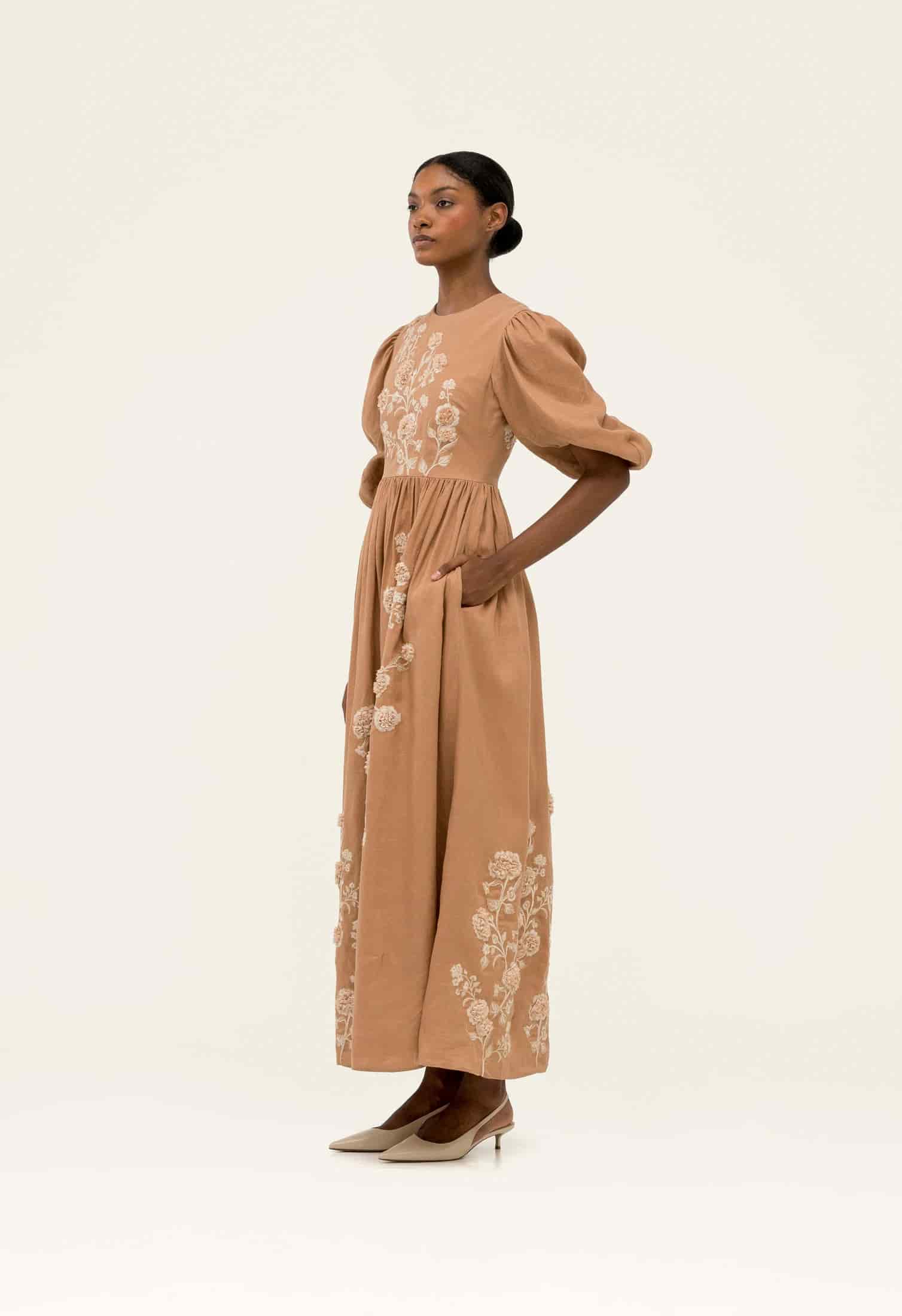 Raquel Quebrada Maxi Dress - miniatura 3