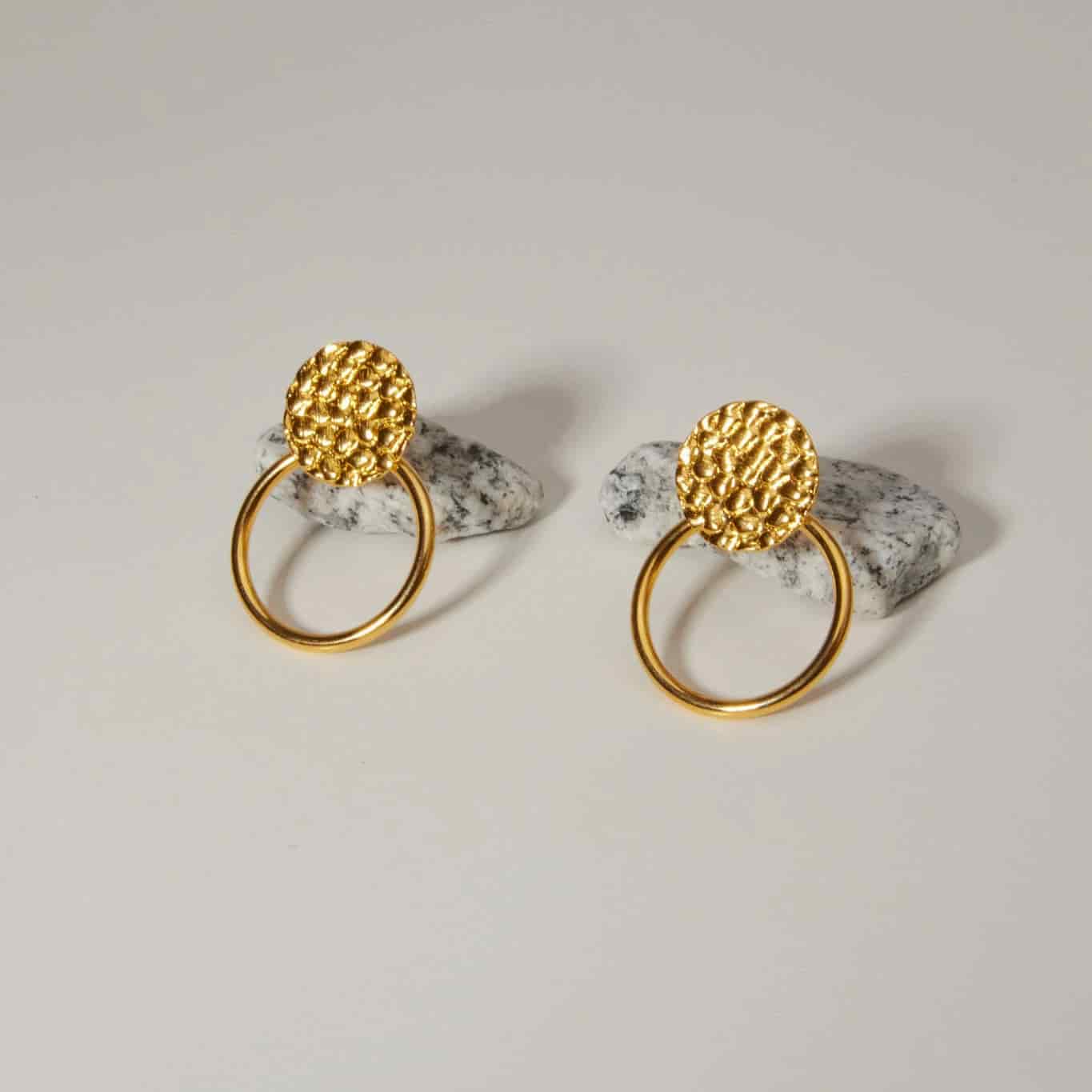 Circle Duo Studs - miniatura 3