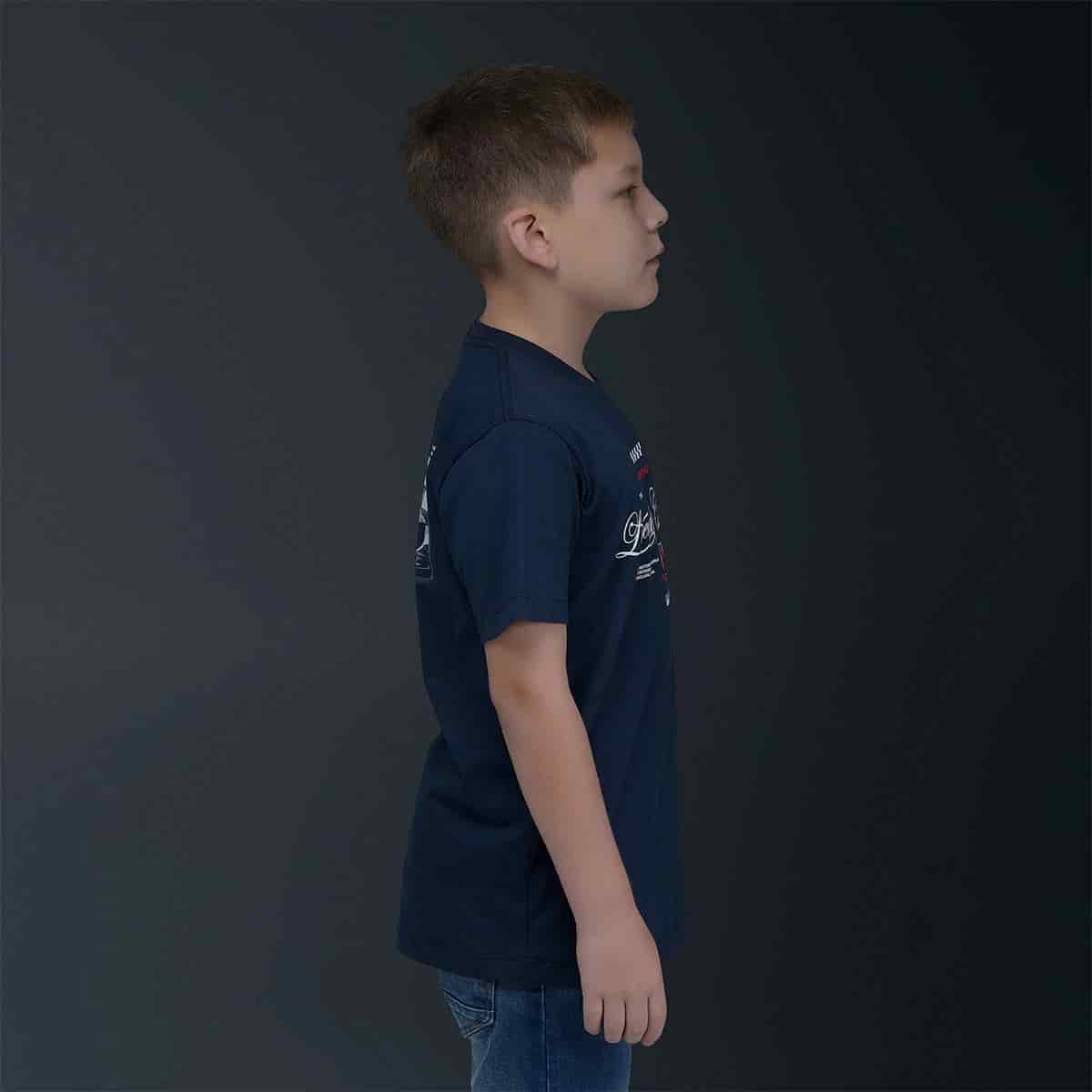 Camiseta Azul Kids - miniatura 3