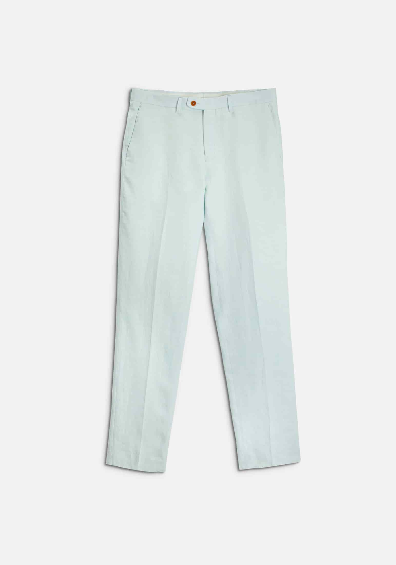 Pantalón Perugia Lino Azul Claro - miniatura 1