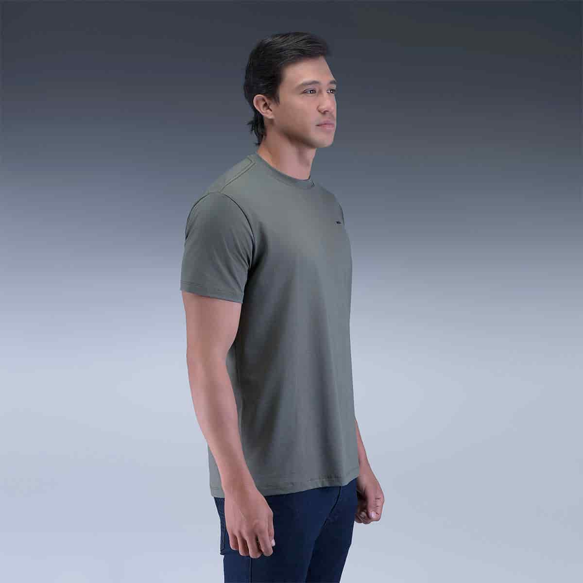 Camiseta Verde Básica - miniatura 3