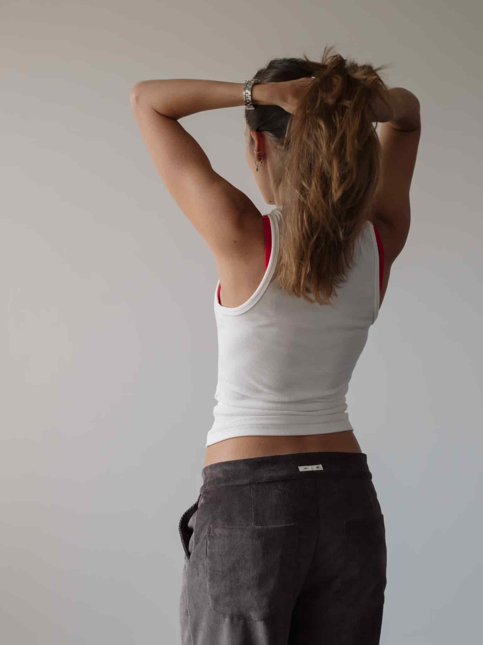 RIB SIMPLY TANK - SOFT WHITE - miniatura 8