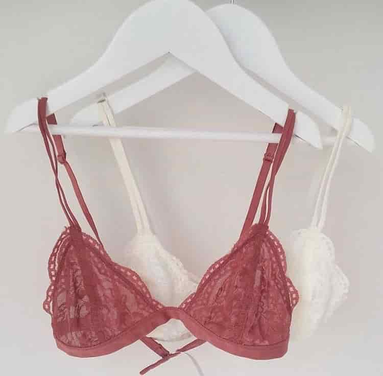 Lace Triangle Bralette - miniatura 30