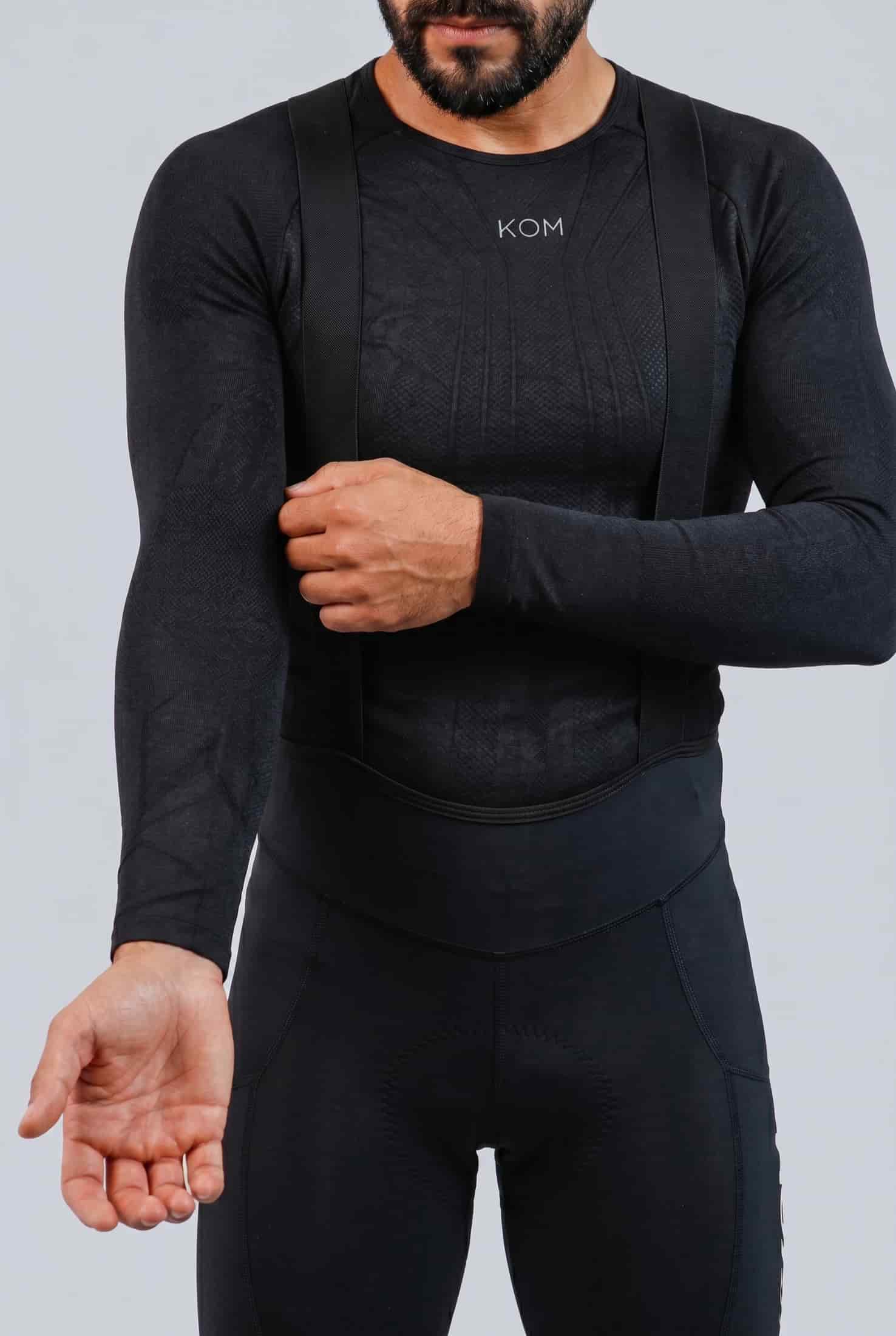 Camisilla interior manga larga baselayer ciclismo & running - miniatura 6