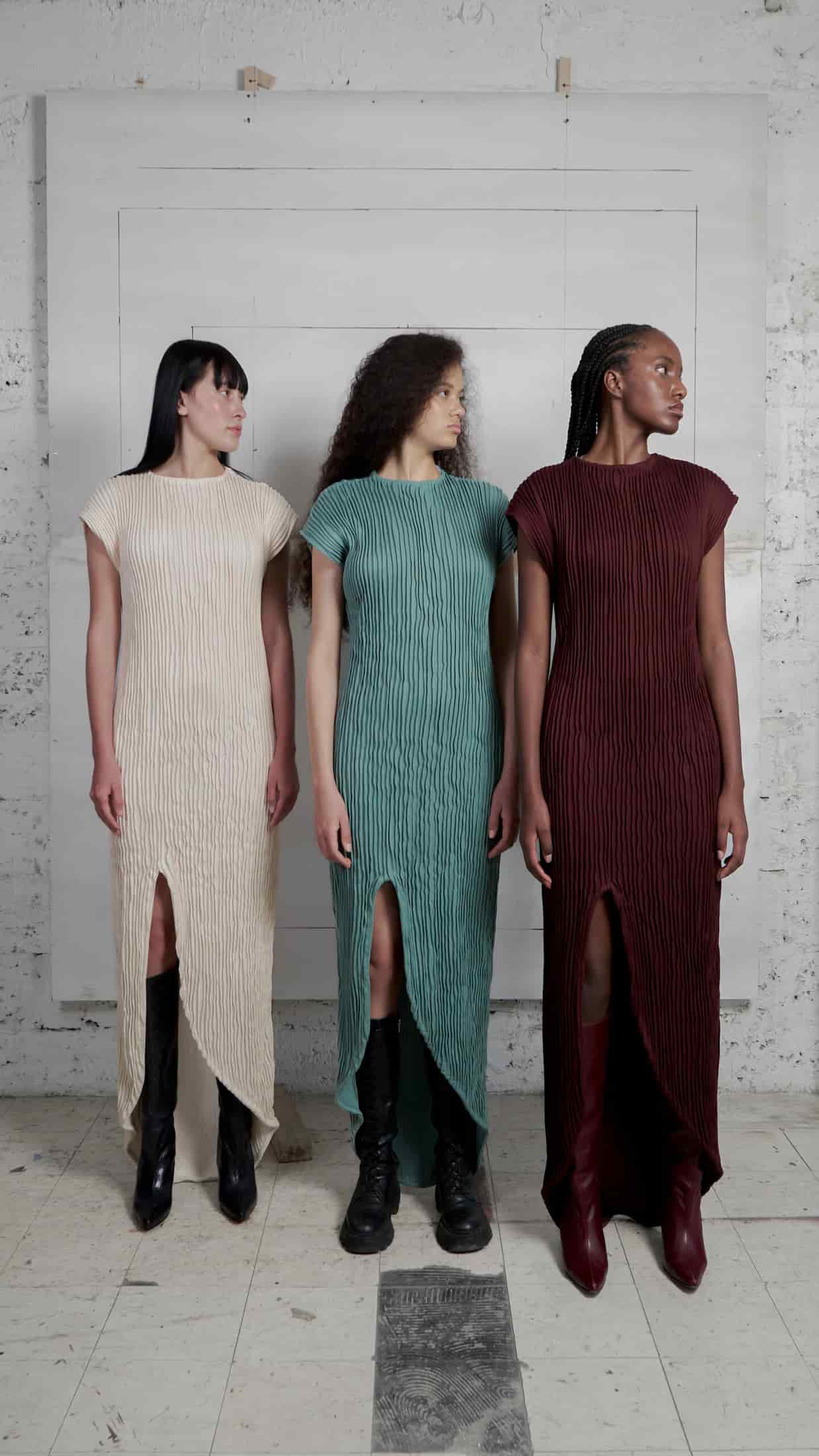 FURROWS TULIP DRESS - miniatura 5