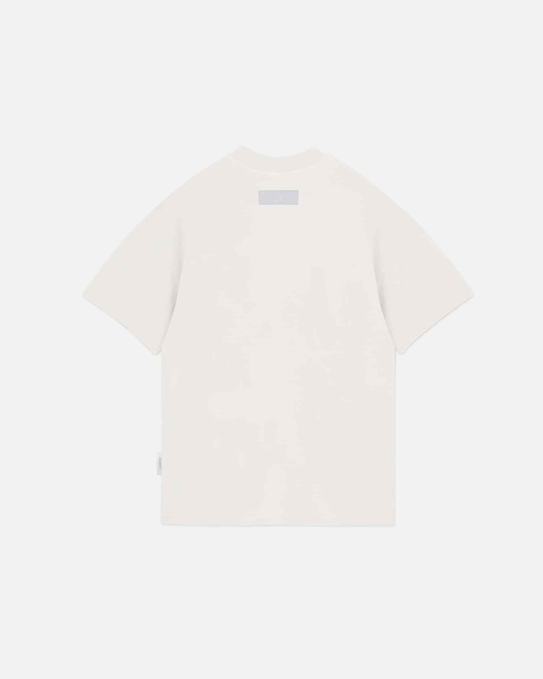 Basics Peached Undgld Tshirt White - miniatura 3
