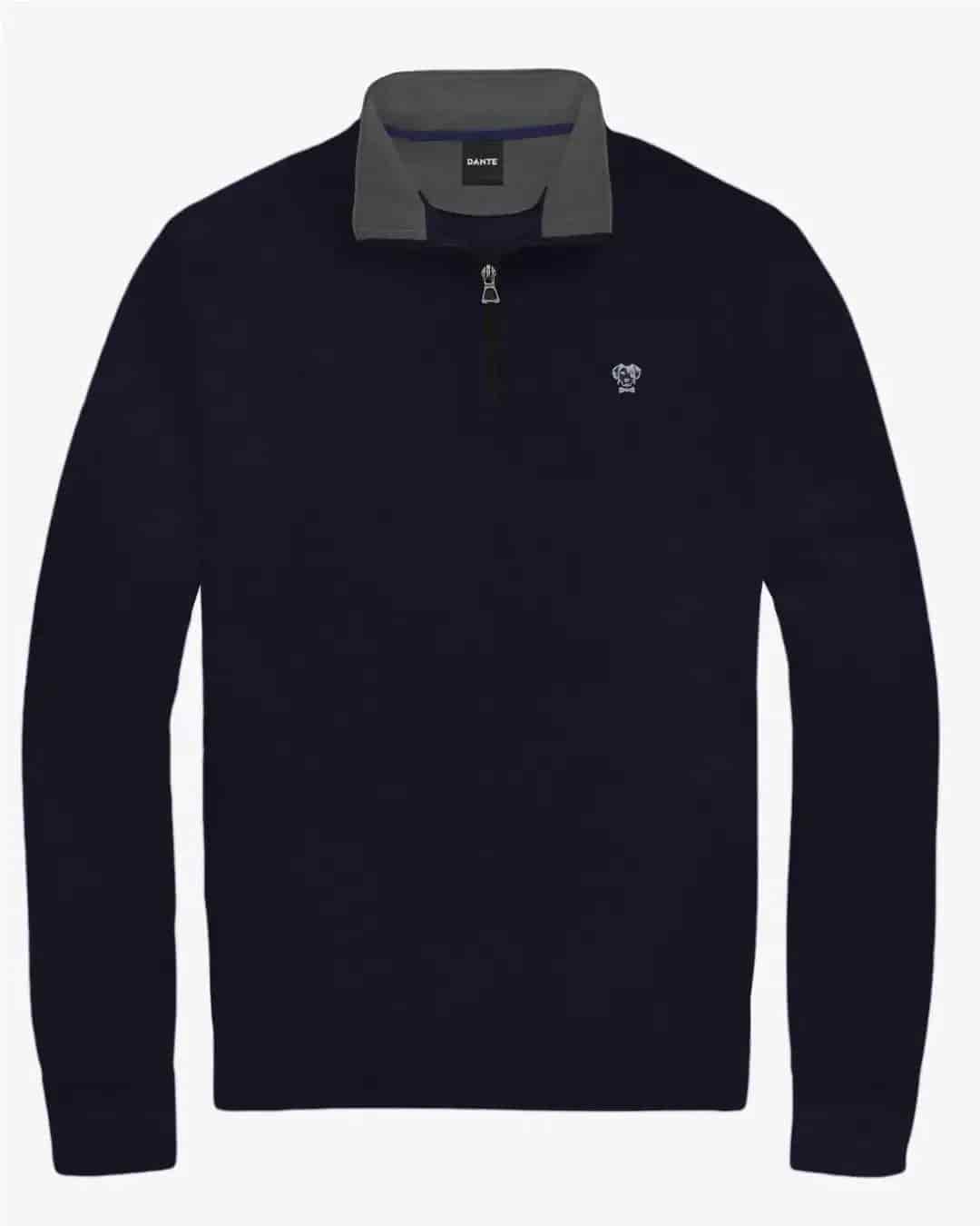Halfzip Antimanchas Dark Blue - miniatura 4