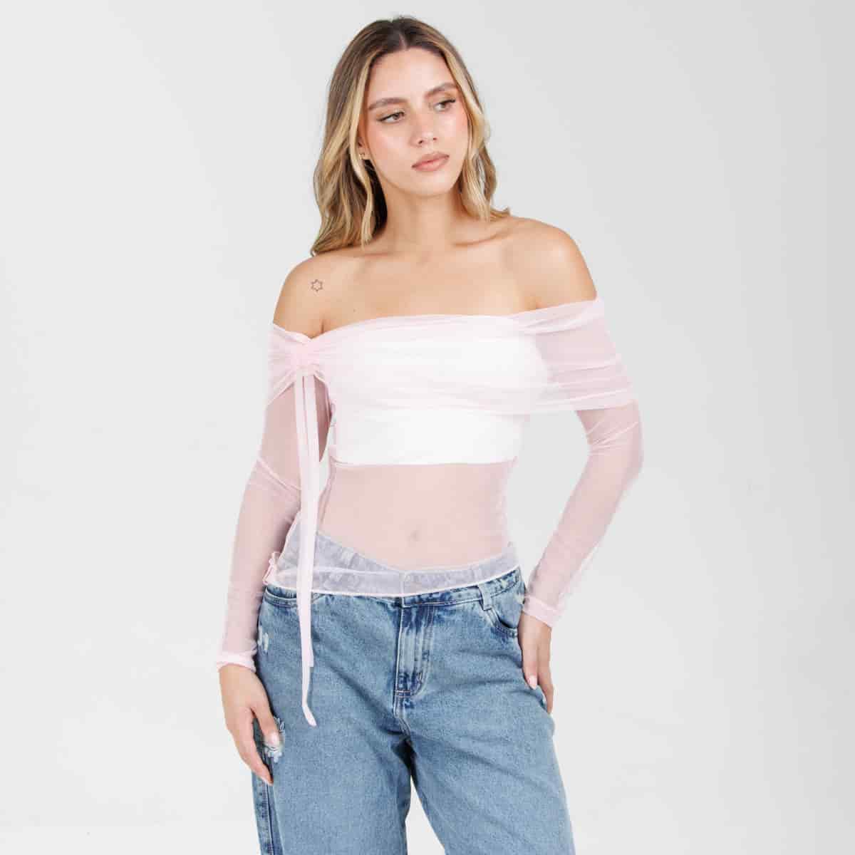 Blusa Malla Axspen B1901 - miniatura 6