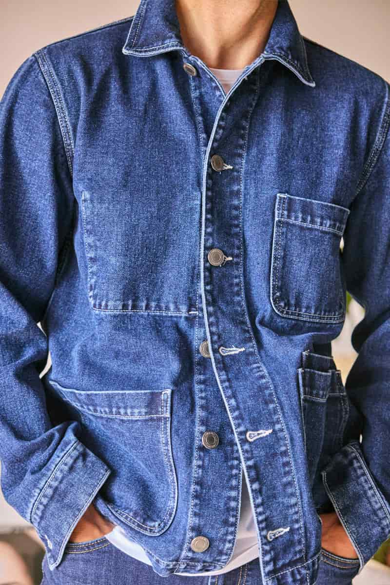 CHAQUETA POCKET DENIM - miniatura 1
