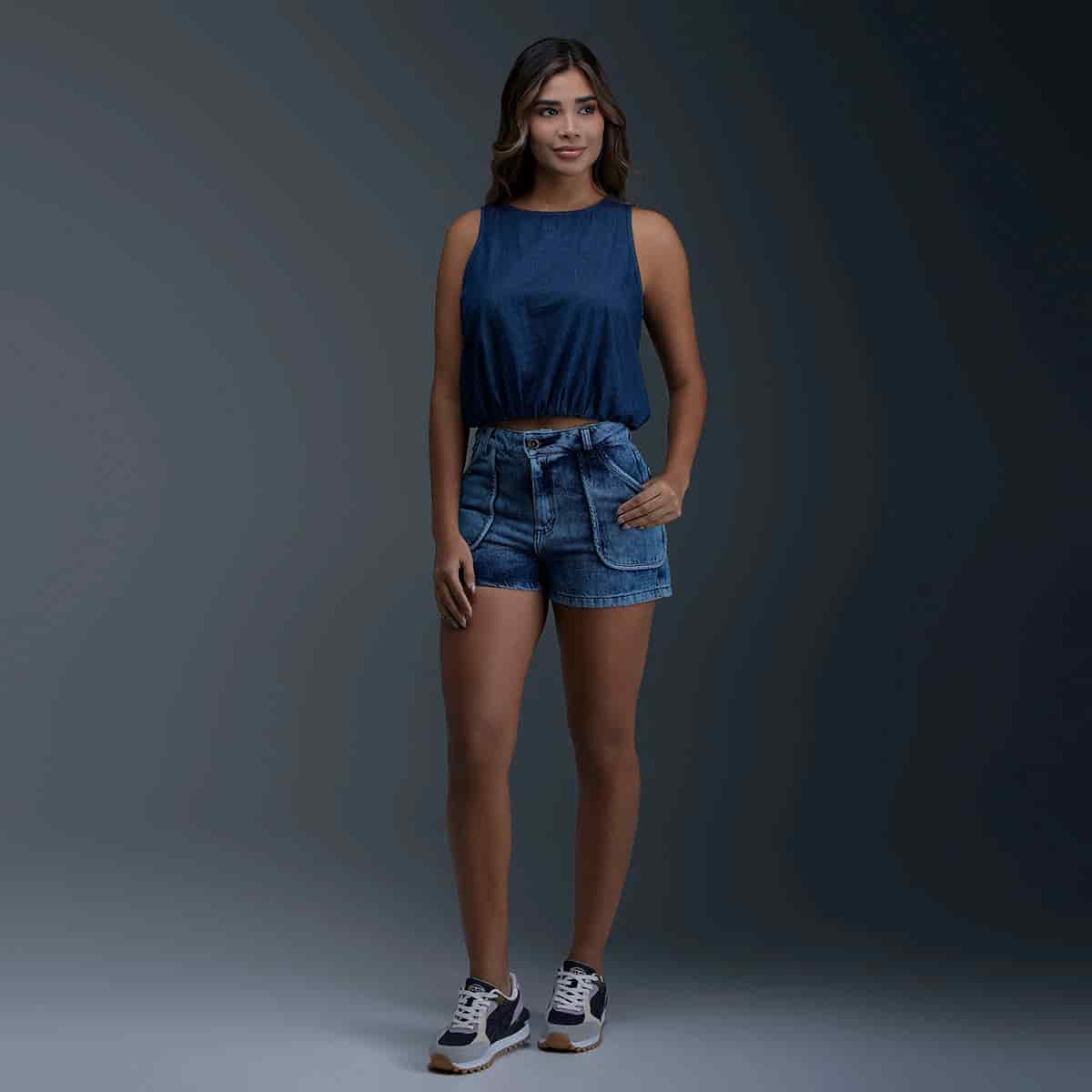 Blusa Azul - miniatura 4