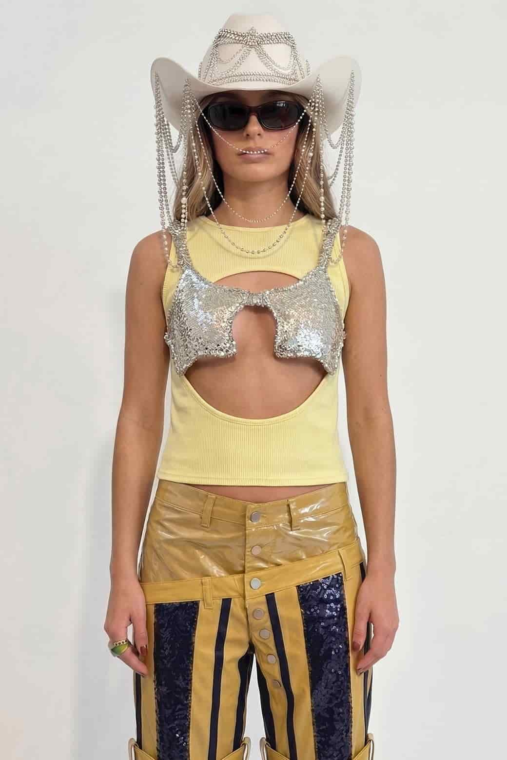 🌘Desert Night Layered Top - miniatura 2