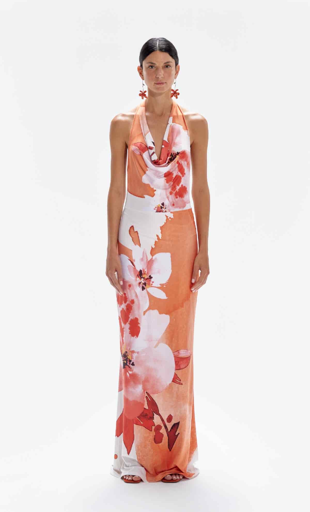 Vestido largo Moonflower Punch - miniatura 3